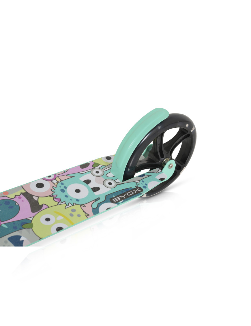 Тротинетка Monster зелен