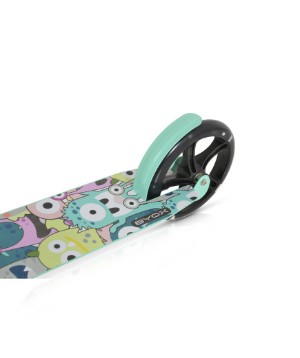 Тротинетка Monster зелен