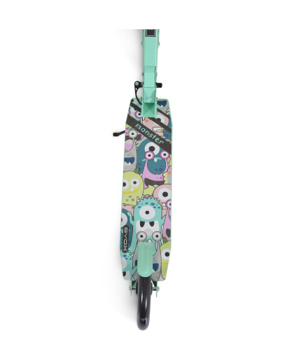 Тротинетка Monster зелен