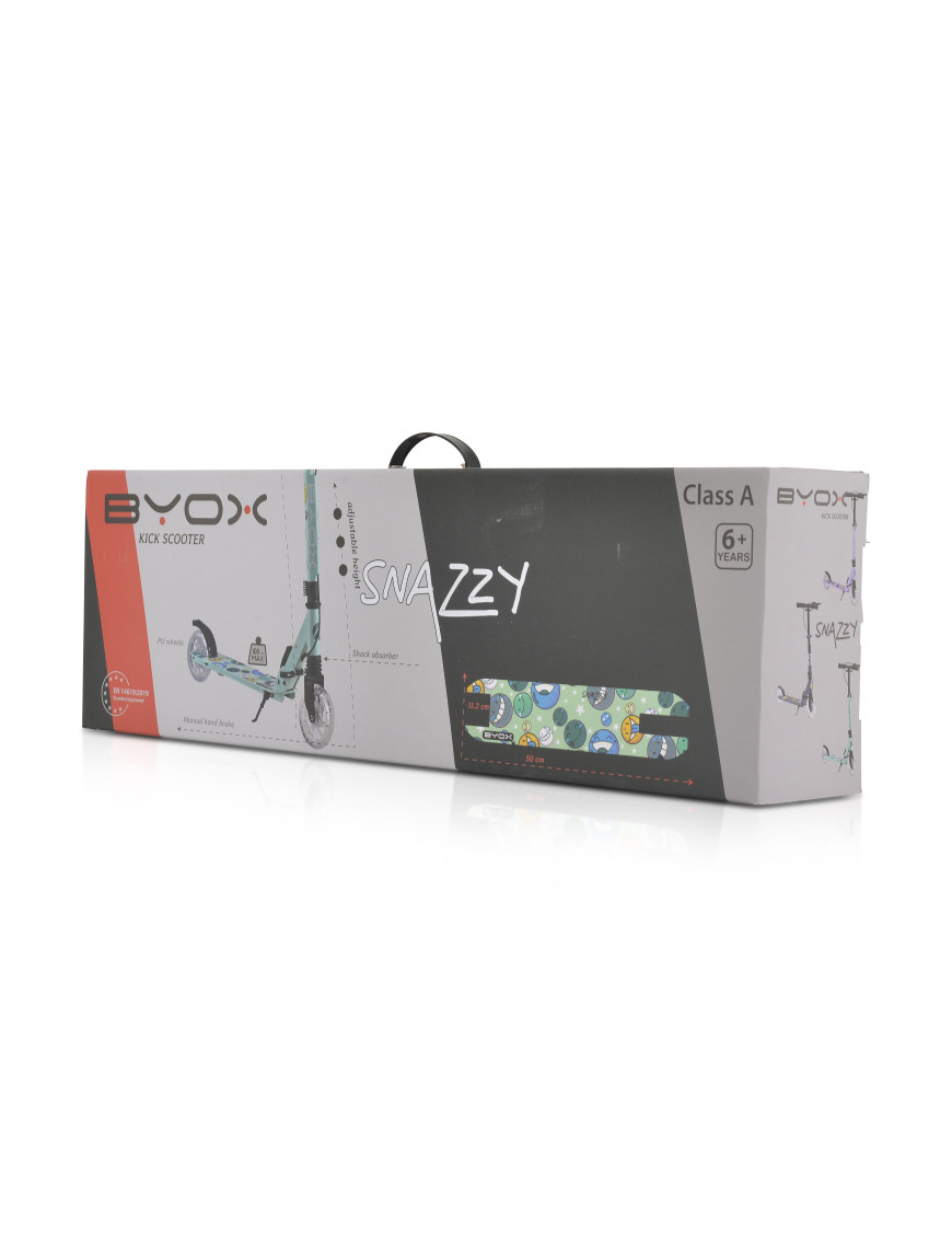 Тротинетка Snazzy зелен