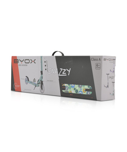 Тротинетка Snazzy зелен