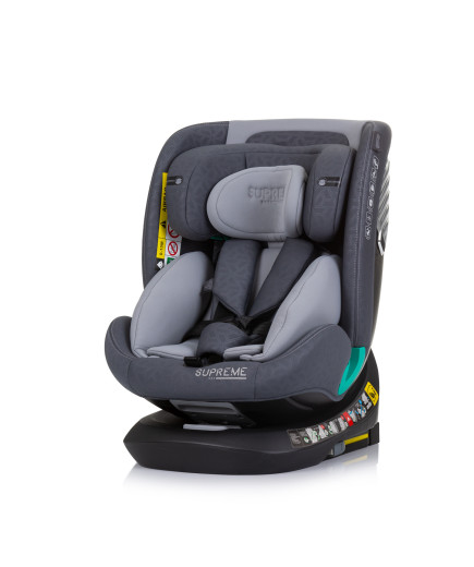 Столче за кола360 I-size 40-150 SUPREME гранит