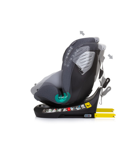 Столче за кола360 I-size 40-150 SUPREME гранит