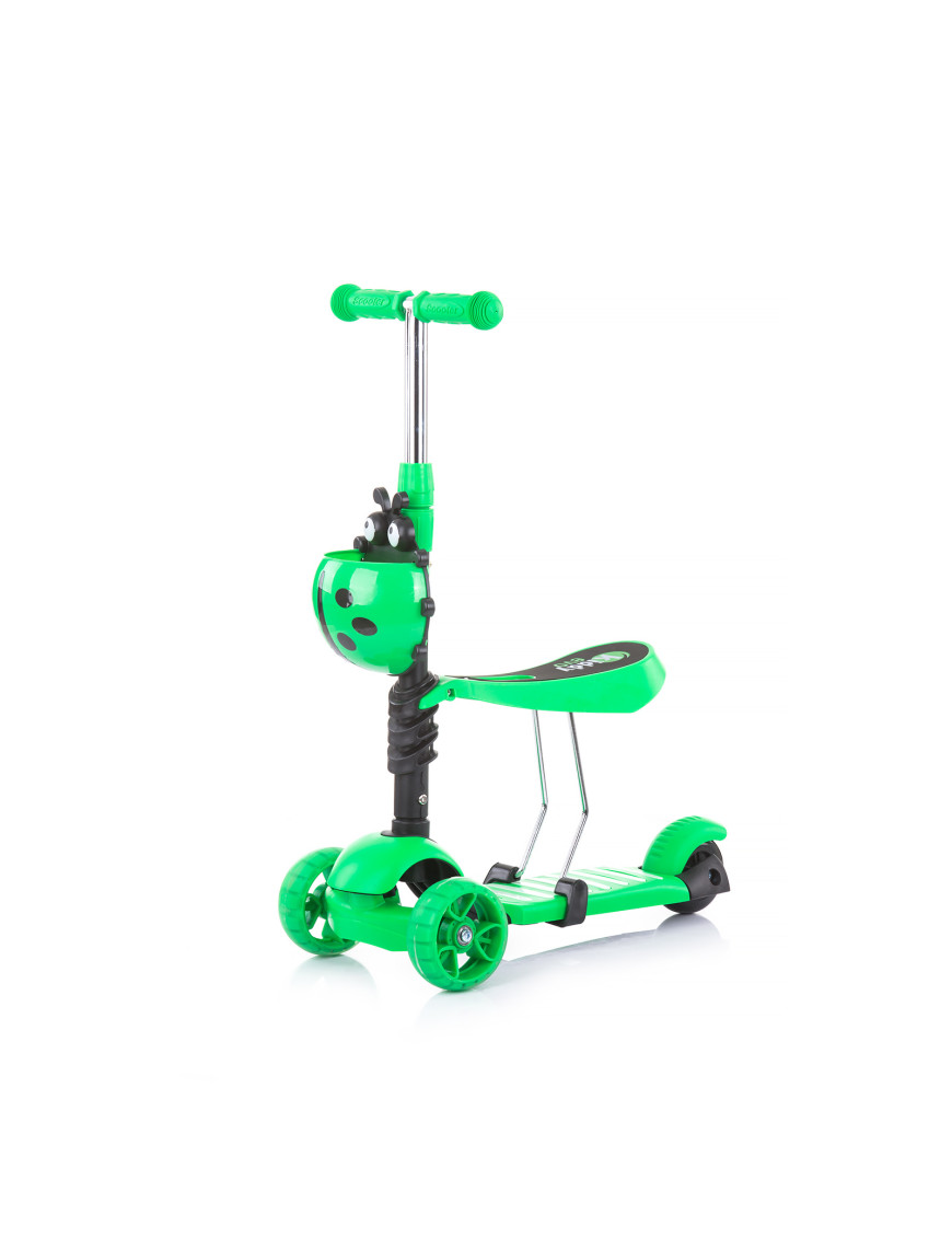 Скутер "Киди Ево"с дръжка лайм