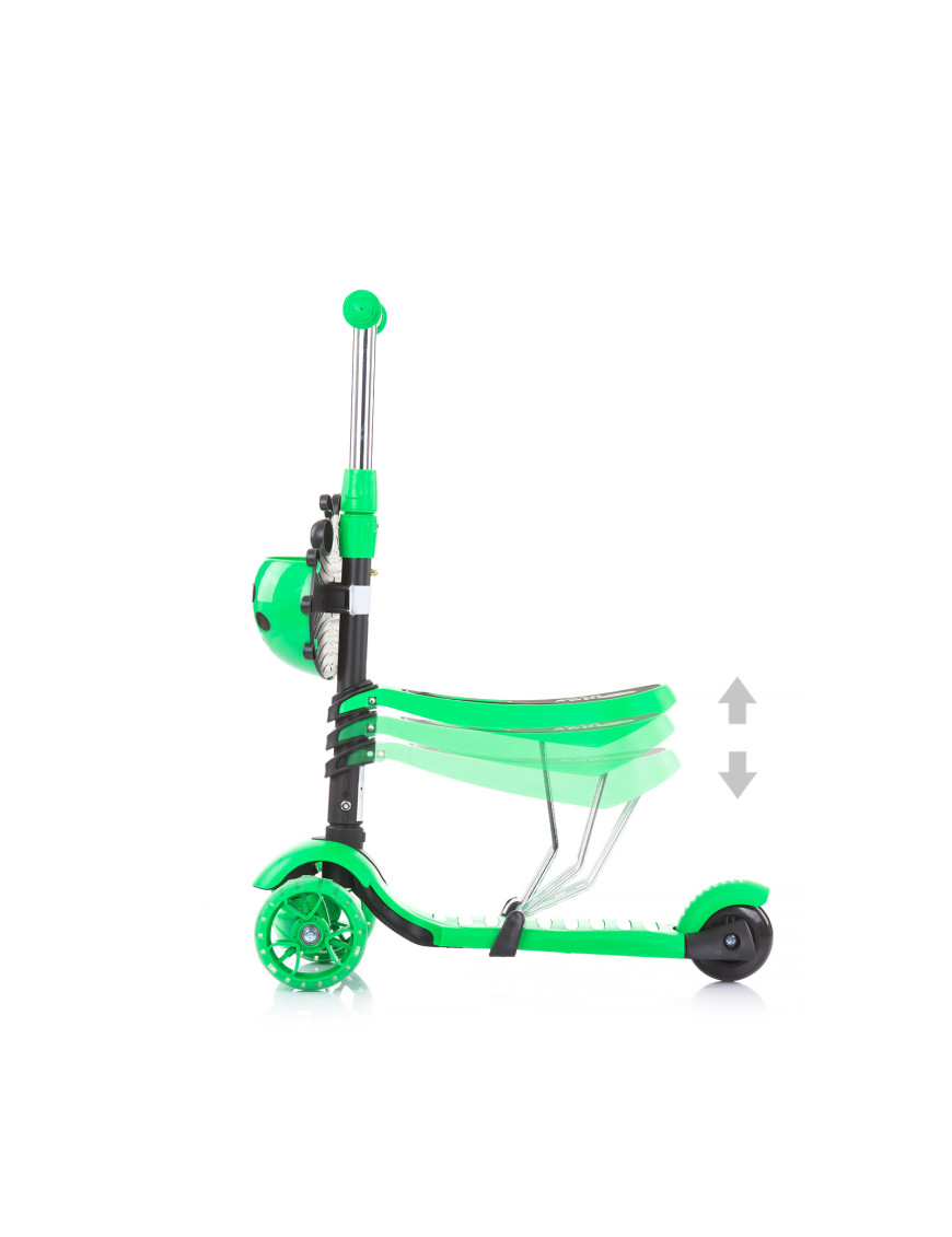 Скутер "Киди Ево"с дръжка лайм