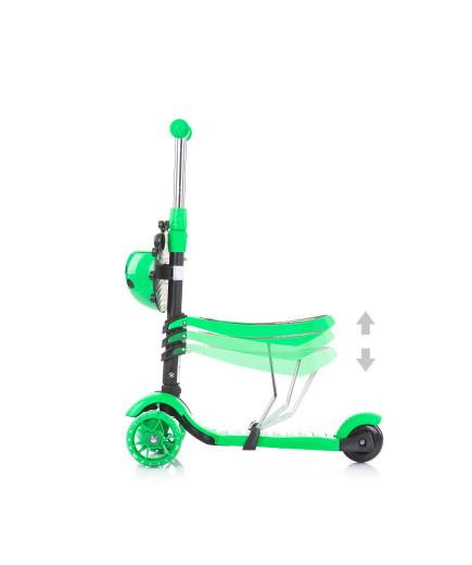 Скутер "Киди Ево"с дръжка лайм