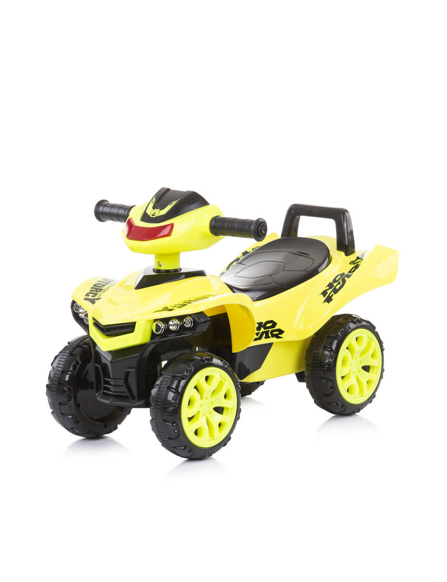 Количка за яздене "ATV" жълта