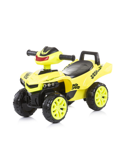Количка за яздене "ATV" жълта