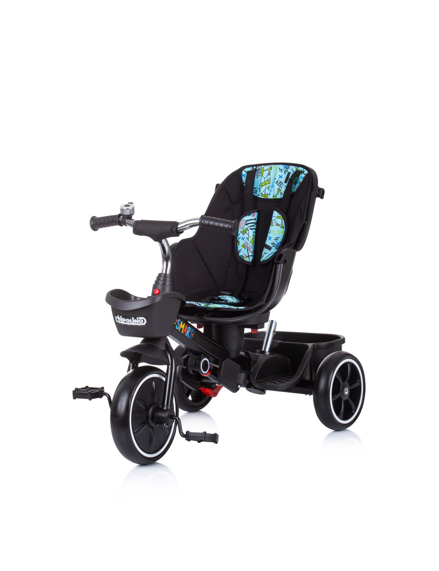 Триколка със сенник "СМАРТ" синя