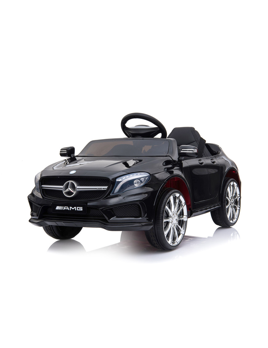 Електрическа кола Mercedes Benz GLA45 черна,EVA,ко