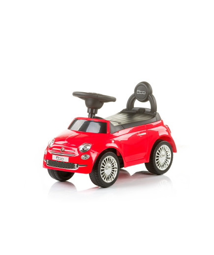 Количка за яздене "Фиат 500" червена