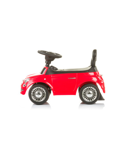 Количка за яздене "Фиат 500" червена
