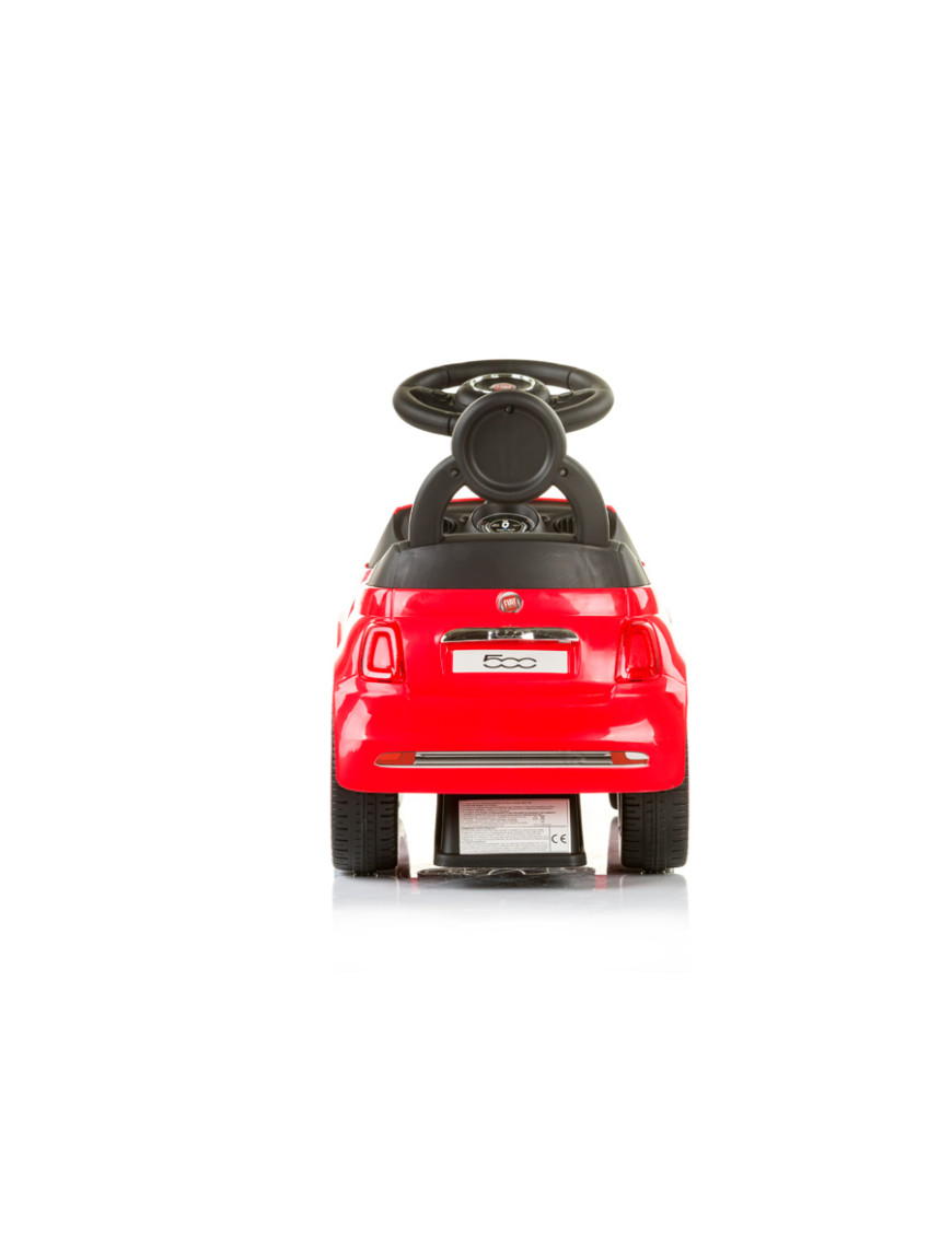 Количка за яздене "Фиат 500" червена