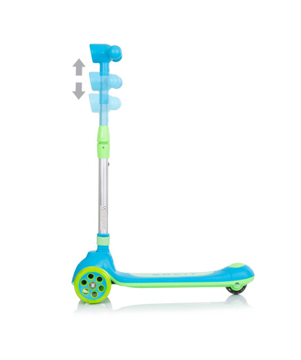 Детски скутер "Орбит" син/зелен