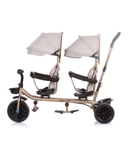 Триколка за близнаци"Хип Хоп" пясък