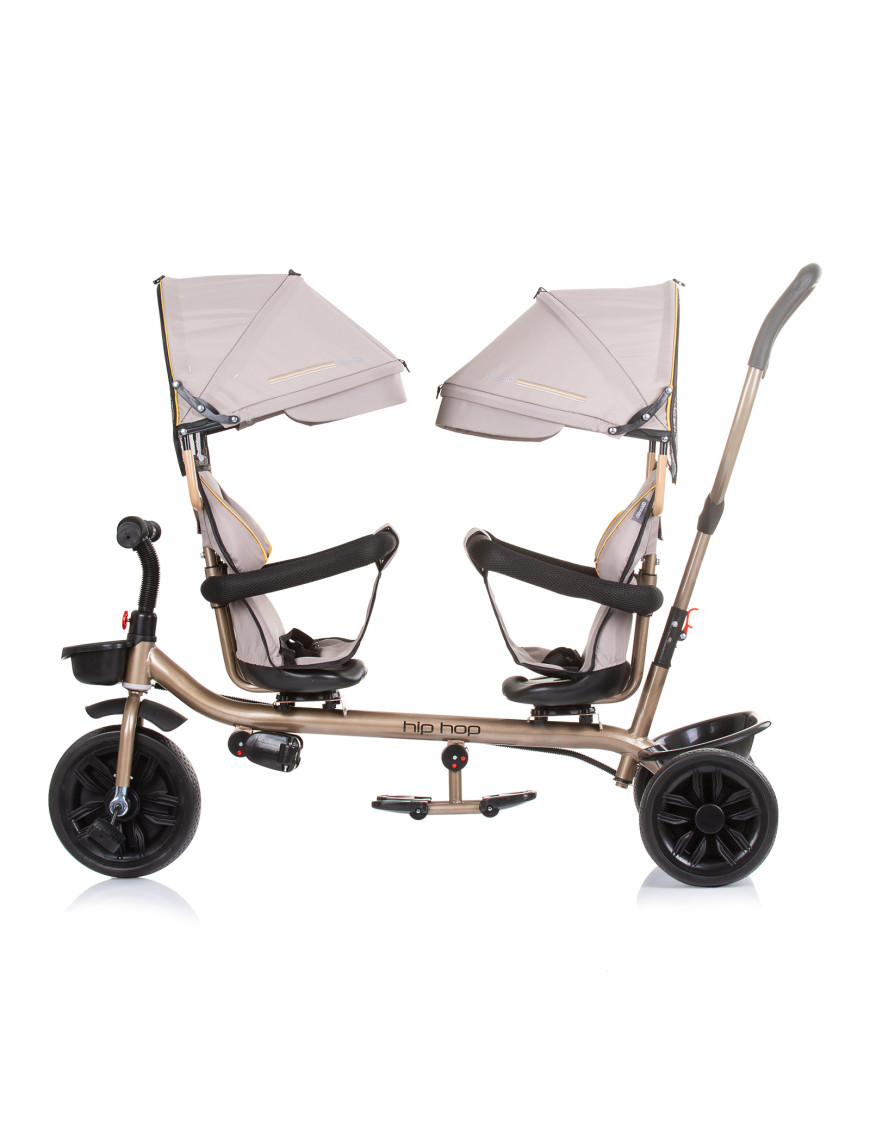 Триколка за близнаци"Хип Хоп" пясък