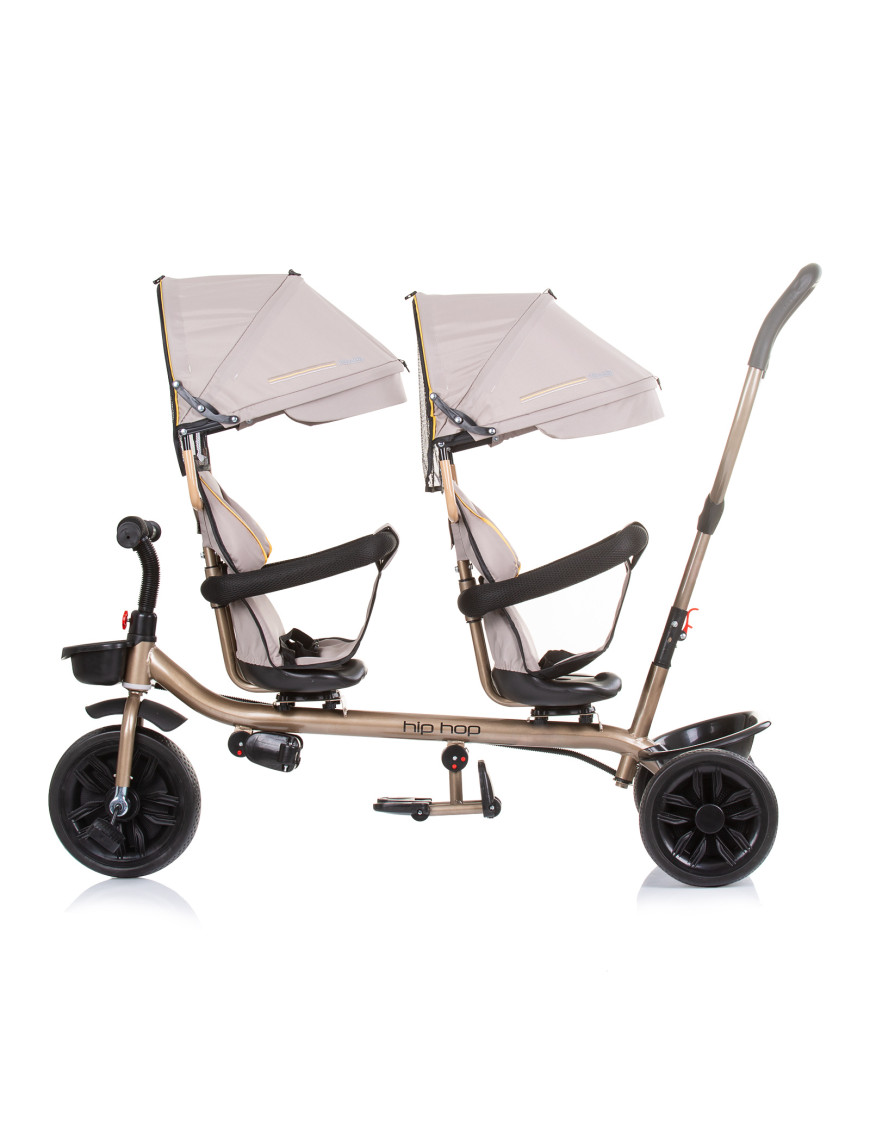 Триколка за близнаци"Хип Хоп" пясък