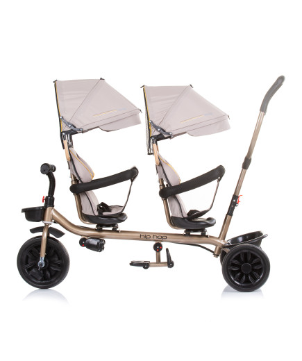 Триколка за близнаци"Хип Хоп" пясък