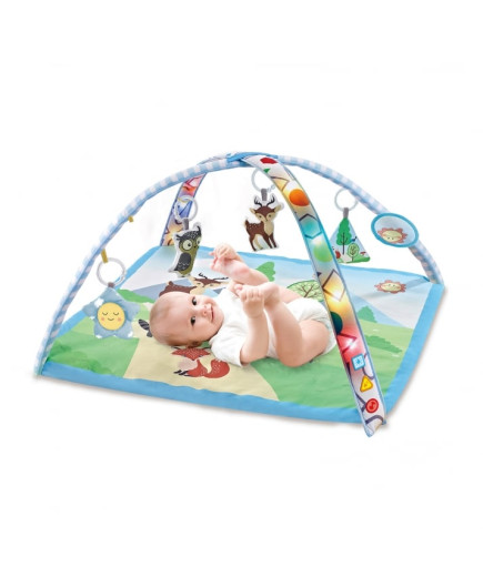 Светеща постелка за гимнастика "Горичка"