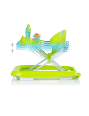 Детска проходилка "Кравичка"синьо/зелена 2