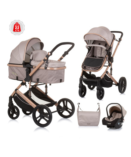 Детска количка "Аморе" макадамия