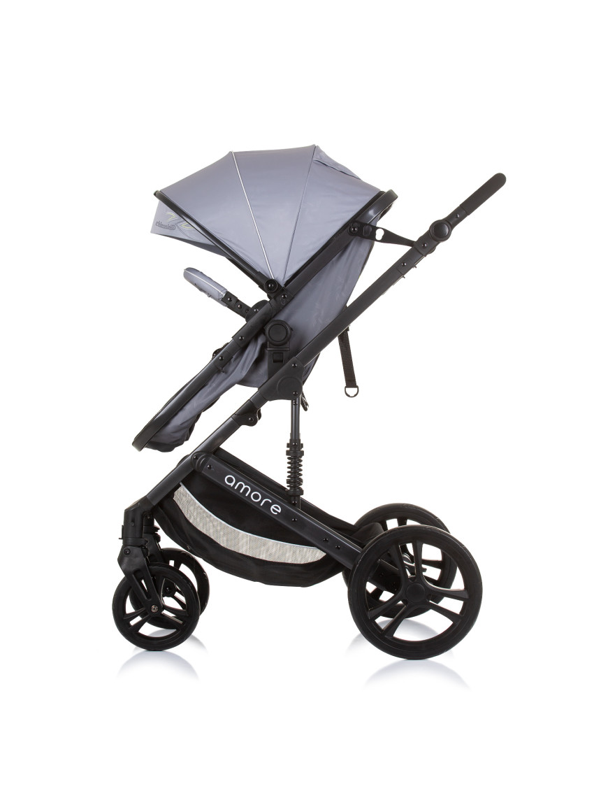 Детска количка "Аморе" пепелно сиво