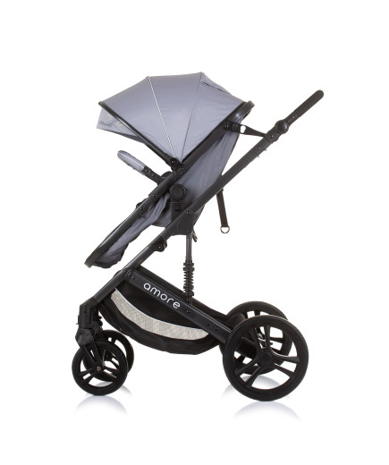 Детска количка "Аморе" пепелно сиво