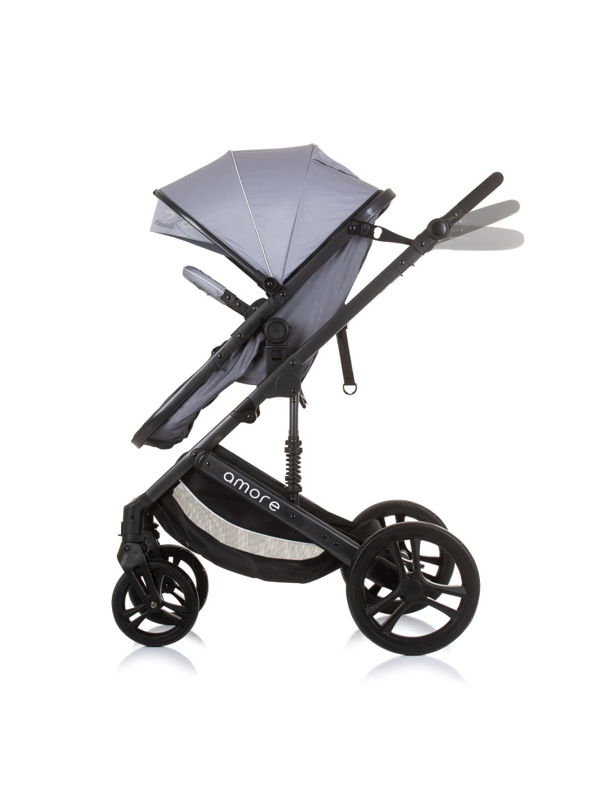 Детска количка "Аморе" пепелно сиво