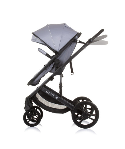 Детска количка "Аморе" пепелно сиво