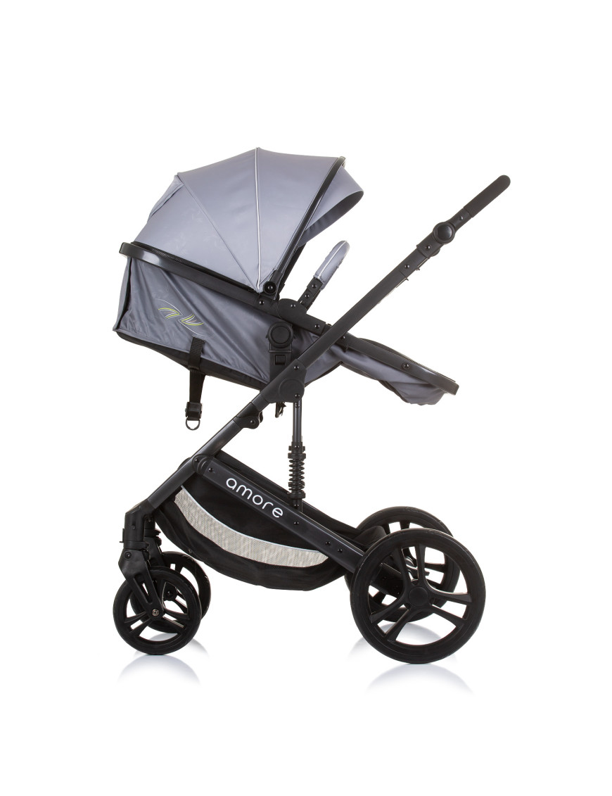 Детска количка "Аморе" пепелно сиво