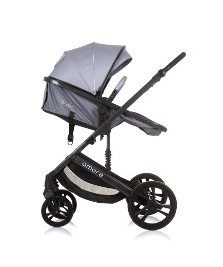 Детска количка "Аморе" пепелно сиво