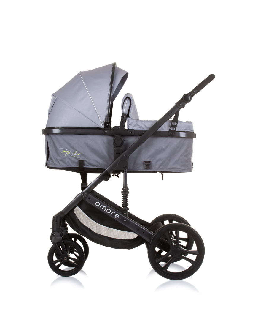 Детска количка "Аморе" пепелно сиво