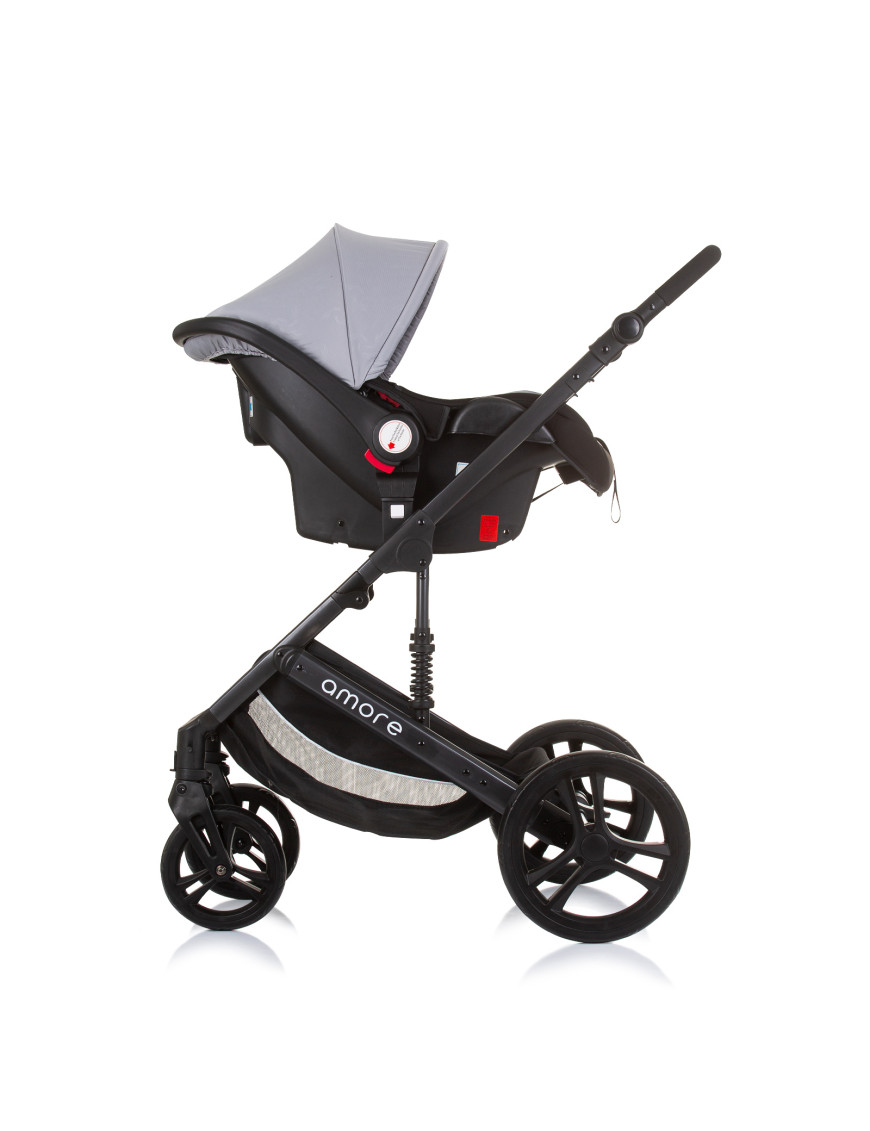 Детска количка "Аморе" пепелно сиво