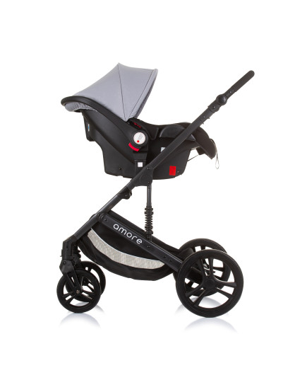 Детска количка "Аморе" пепелно сиво