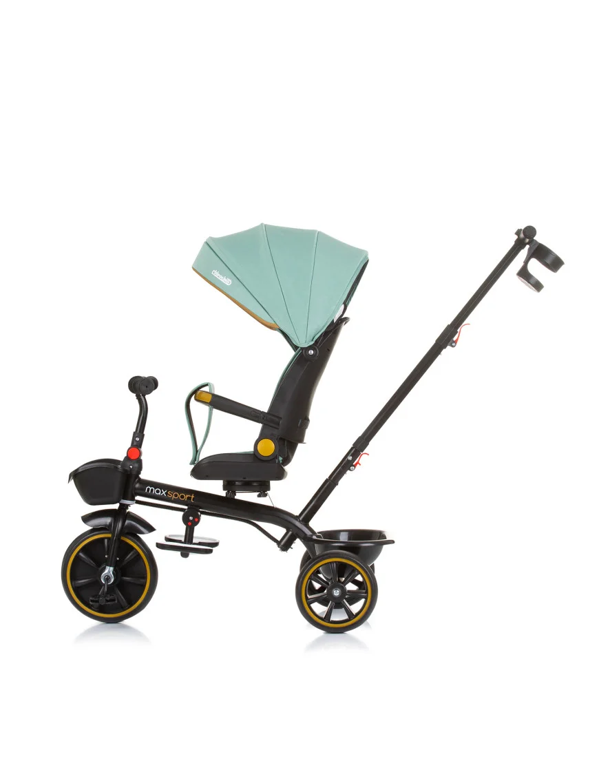 Триколка със сенник Max Sport пас. зелен