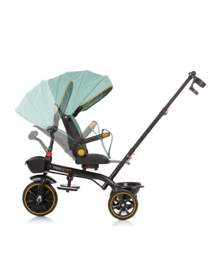 Триколка със сенник Max Sport пас. зелен