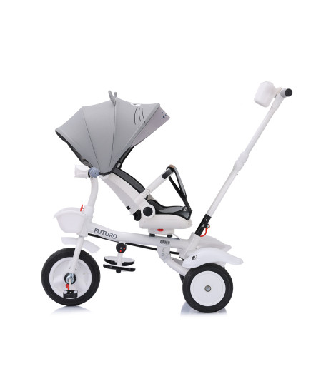 Триколка със сенник Футуро сива