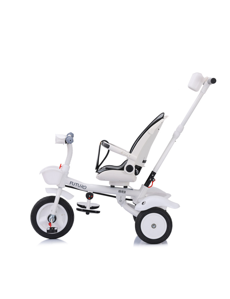 Триколка със сенник Футуро сива