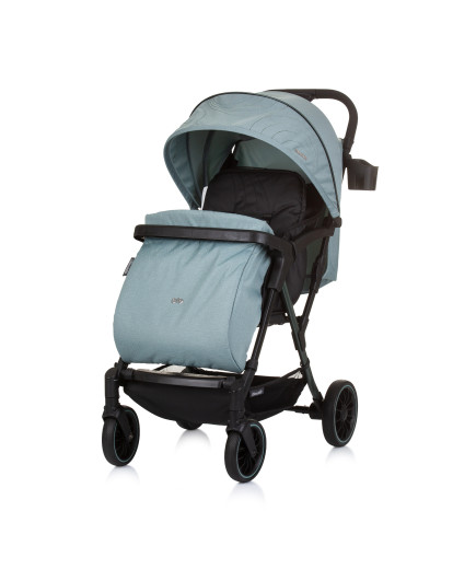 Детска количка "Амбър" пастелно зелено