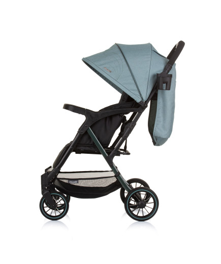 Детска количка "Амбър" пастелно зелено