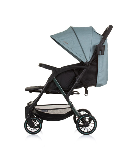 Детска количка "Амбър" пастелно зелено