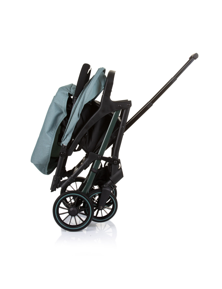 Детска количка "Амбър" пастелно зелено