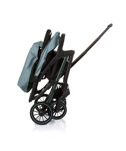 Детска количка "Амбър" пастелно зелено