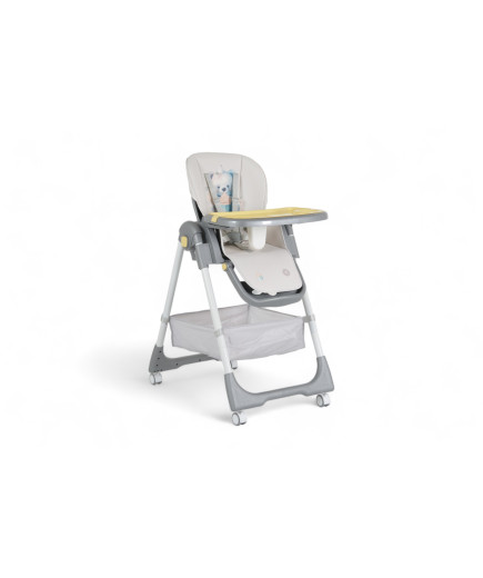 Детски стол за хранене Raffy жълт