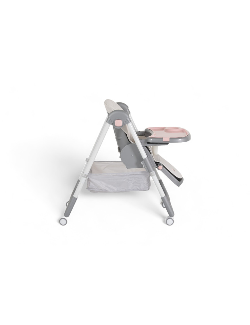 Детски стол за хранене Raffy розов