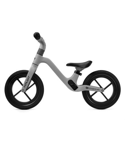 Kinderkraft XPLOIT колело за баланс MOONSTONE SILVER