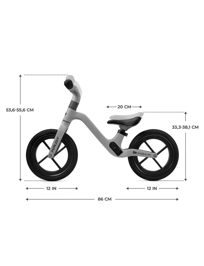 Kinderkraft XPLOIT колело за баланс MOONSTONE...