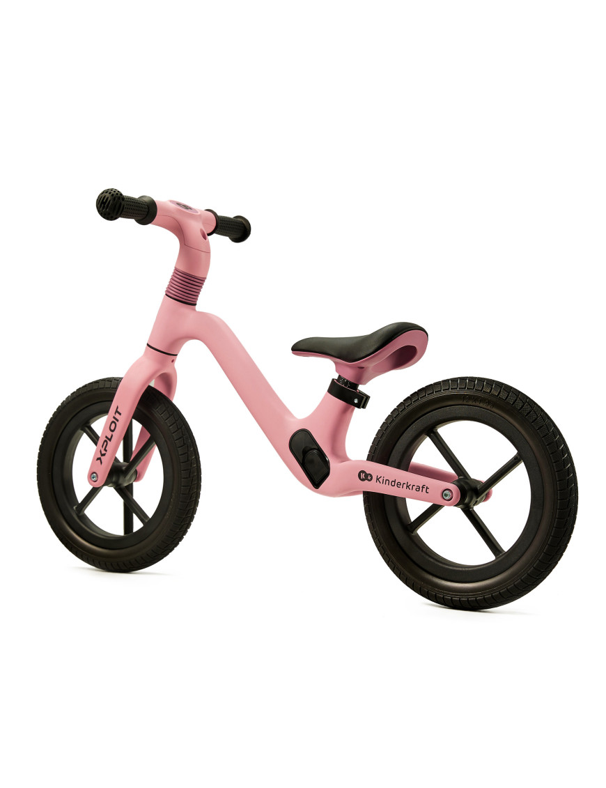 Kinderkraft XPLOIT колело за баланс BUBBLEGUM PINK
