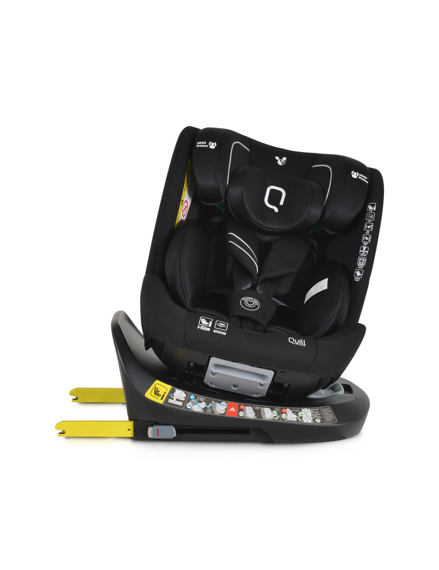 Стол за кола Quill 40-150см черен