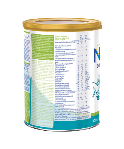Nestlé® NAN ® Comfortis 3,  след 12-тия месец, Висококачественa обогатенa млечна напитка на прах, 800g, метална кутия